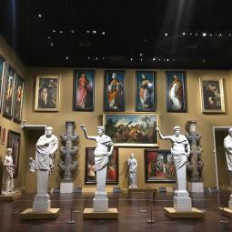 REOUVERTURE DU 1ER ETAGE . MUSEE DES BEAUX ARTS . ORLEANS . 2018