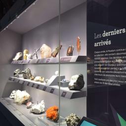 « TRESORS DE LA TERRE » . GALERIE DE MINERALOGIE & DE GEOLOGIE . MUSEUM NATIONAL D’HISTOIRE NATURELLE . PARIS . 2015