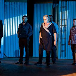 PAR LES VILLAGES . Stanislas Nordey . 2013 © Jean Louis Fernandez