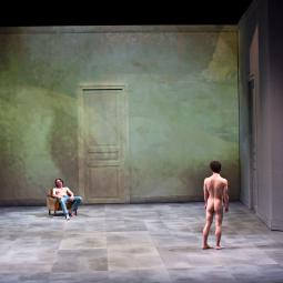 ERIC VON STROHEIM . Stanislas Nordey . 2016 © Jean-Louis Fernandez